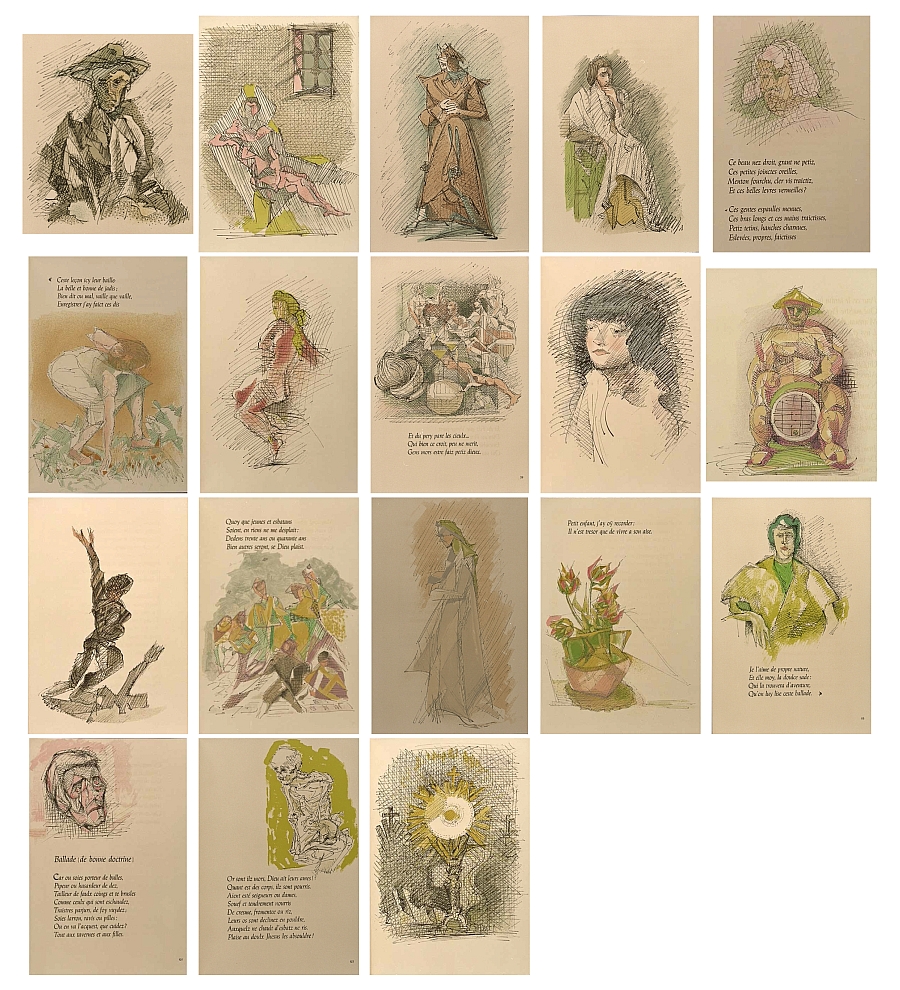 Images from Grand Testament of Villon